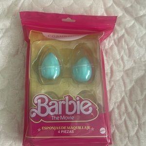 Barbie The Movie makeup sponges.